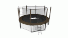 Батут UNIX line 10 ft Black&Brown (inside)