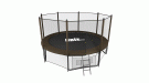 Батут UNIX line 10 ft Black&Brown (outside)