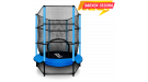 Мини-батут с защитной сеткой Arland ARL-1005C Blue