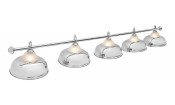 Светильник Crown Silver 5 плафонов Светильник Crown Silver 5 плафонов