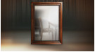 Зеркало Фоджи 2146х1546 (Глейс,Матовый лак 30%,Фреска/Сильвер)