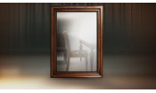 Зеркало Фоджи 2146х1546 (Глейс,Матовый лак 30%,Фреска/Сильвер)