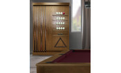 !Киевница SOHO ясень/мдф/шпон (Black_bristol,Manchester 45 Yellow green ш1,98м)