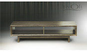 !Тумба под TV 2194 х 370 (Патина/Голд)