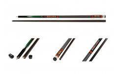 Кий / пирамида 2-pc "Winner Carbon 019" (черно-зеленый)